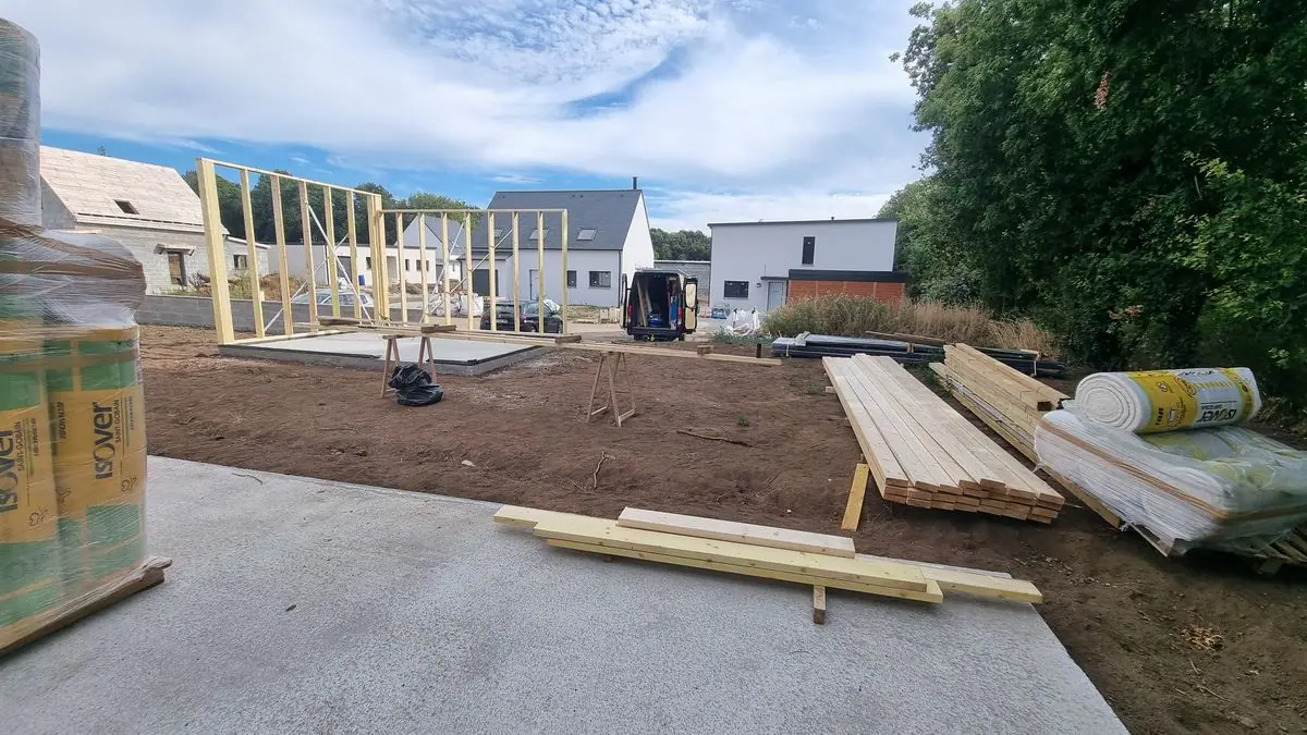 Abri de jardin de 20 m² — photo du chantier 1