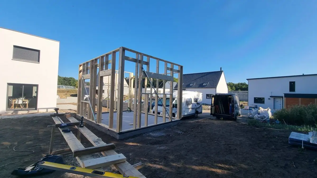 Abri de jardin de 20 m² — photo du chantier 3