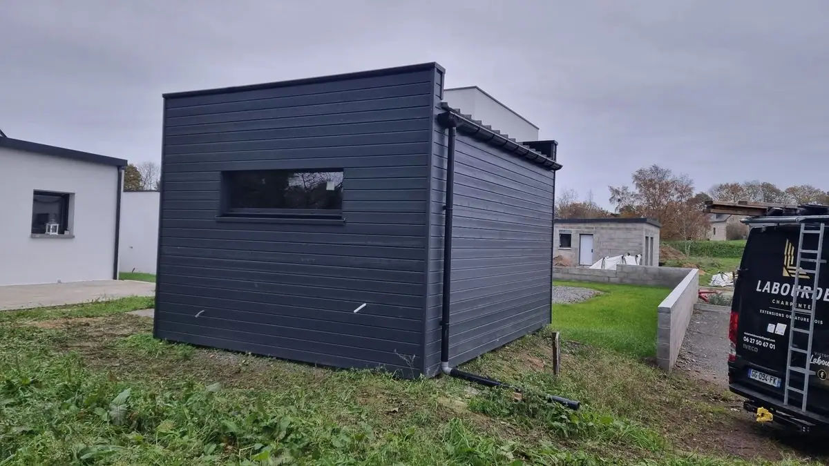 Abri de jardin de 20 m² — photo du chantier 30