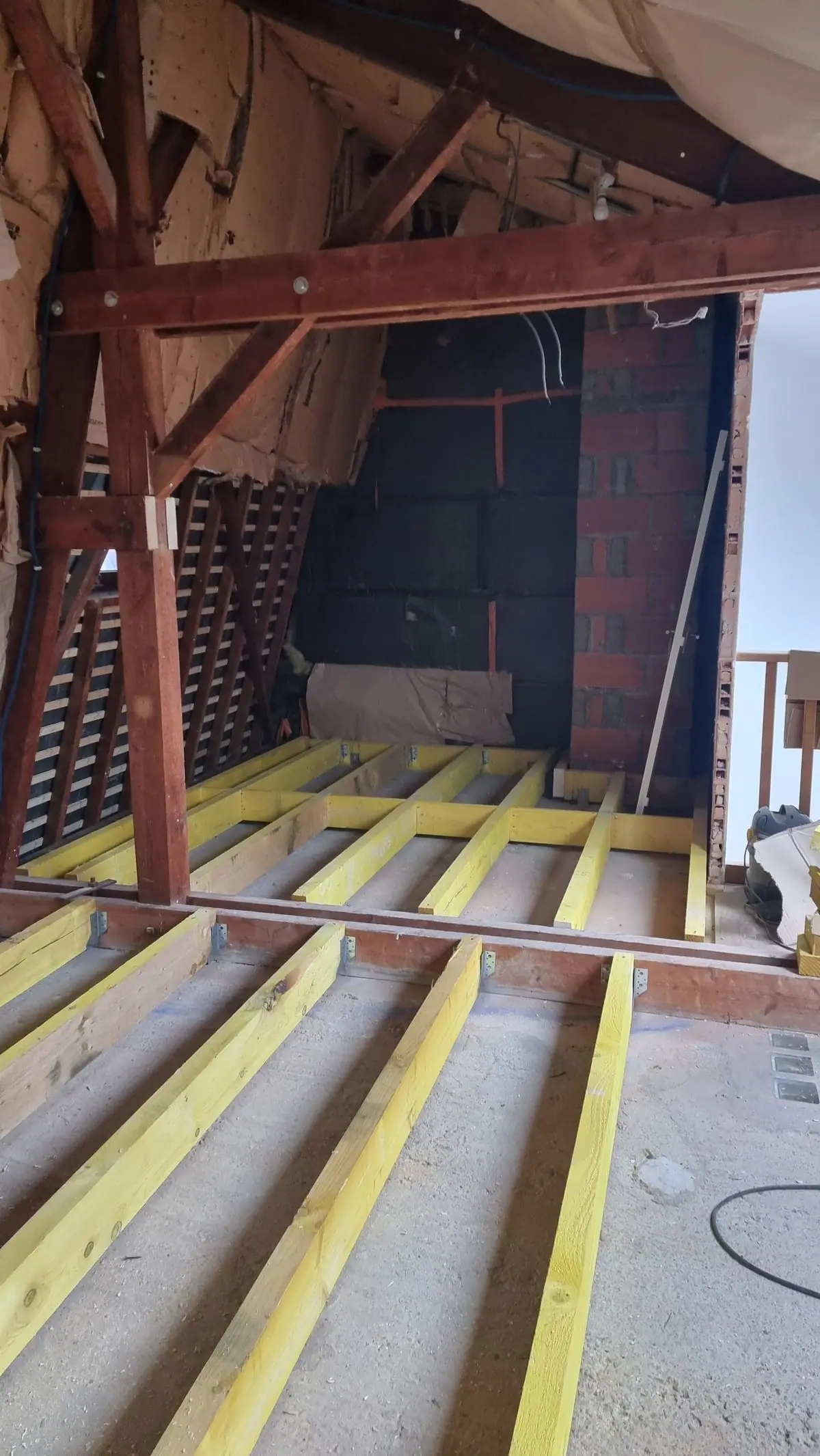 Aménagement de combles — photo du chantier 4