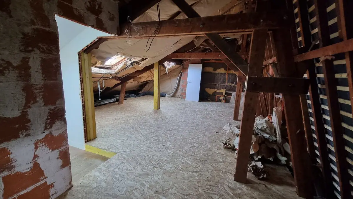Aménagement de combles — photo du chantier 6