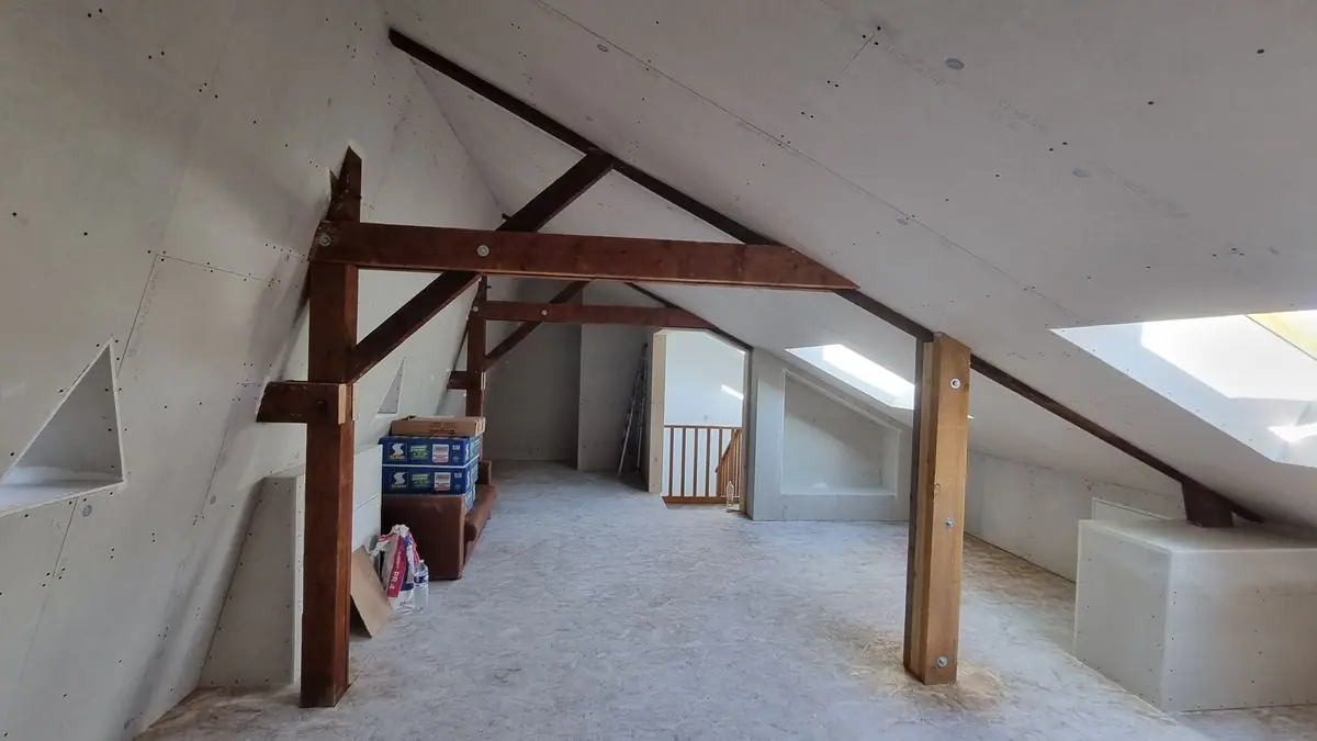 Aménagement de combles — photo du chantier 8