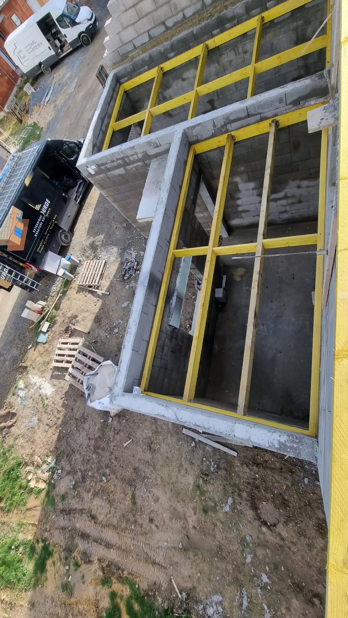 Charpente d’une maison individuelle — photo du chantier 11