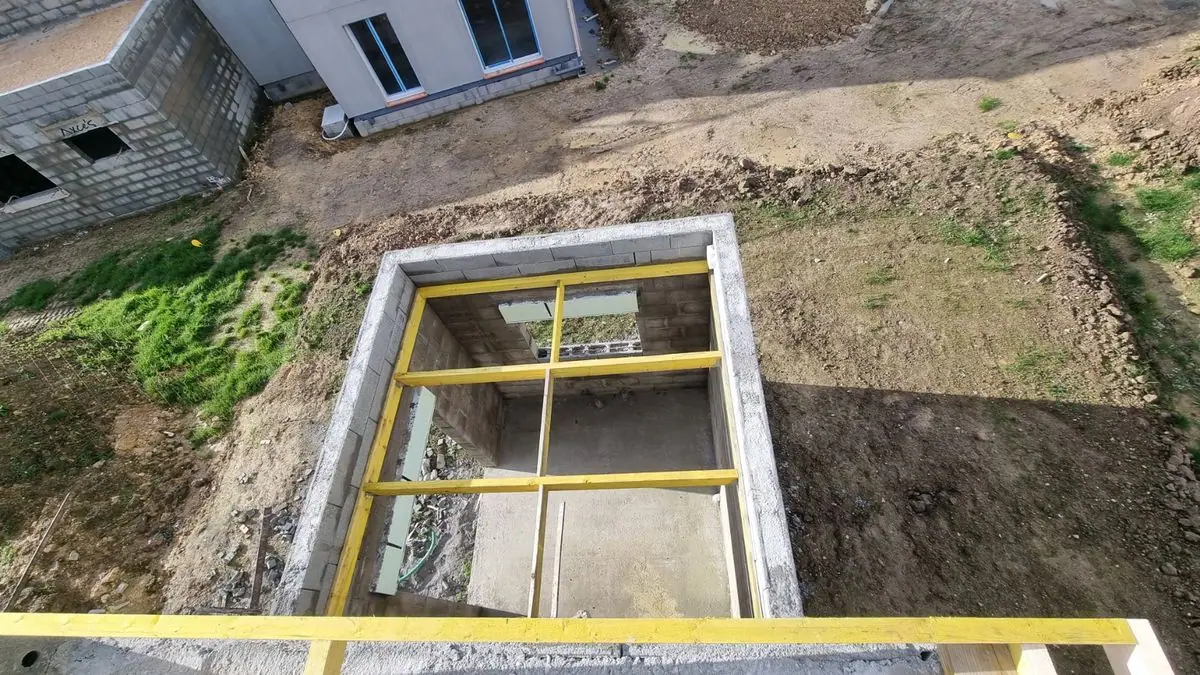 Charpente d’une maison individuelle — photo du chantier 12