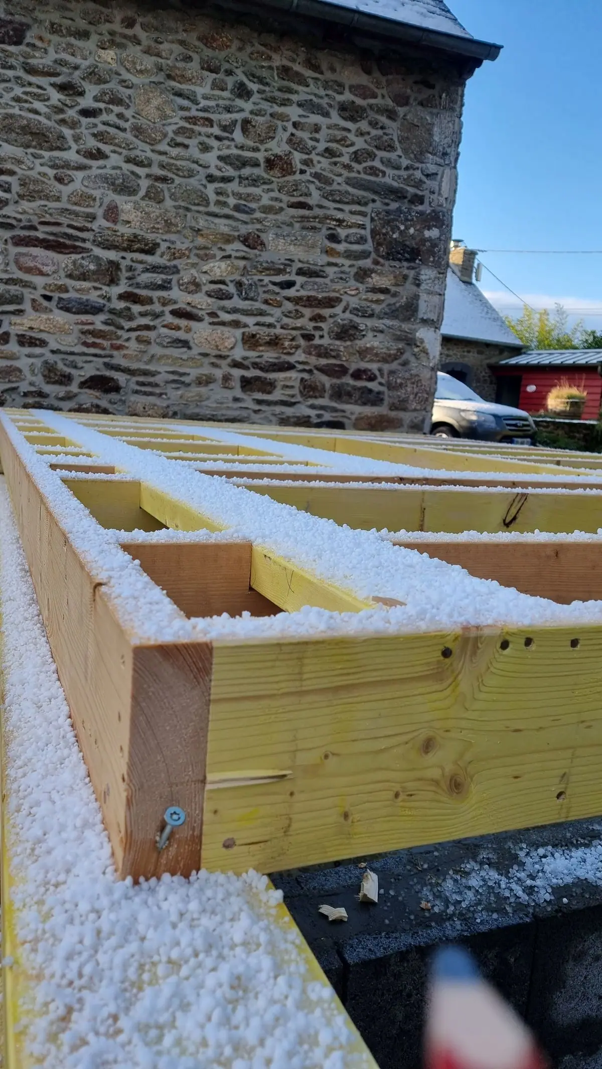 Extension d’une longère — photo du chantier 10