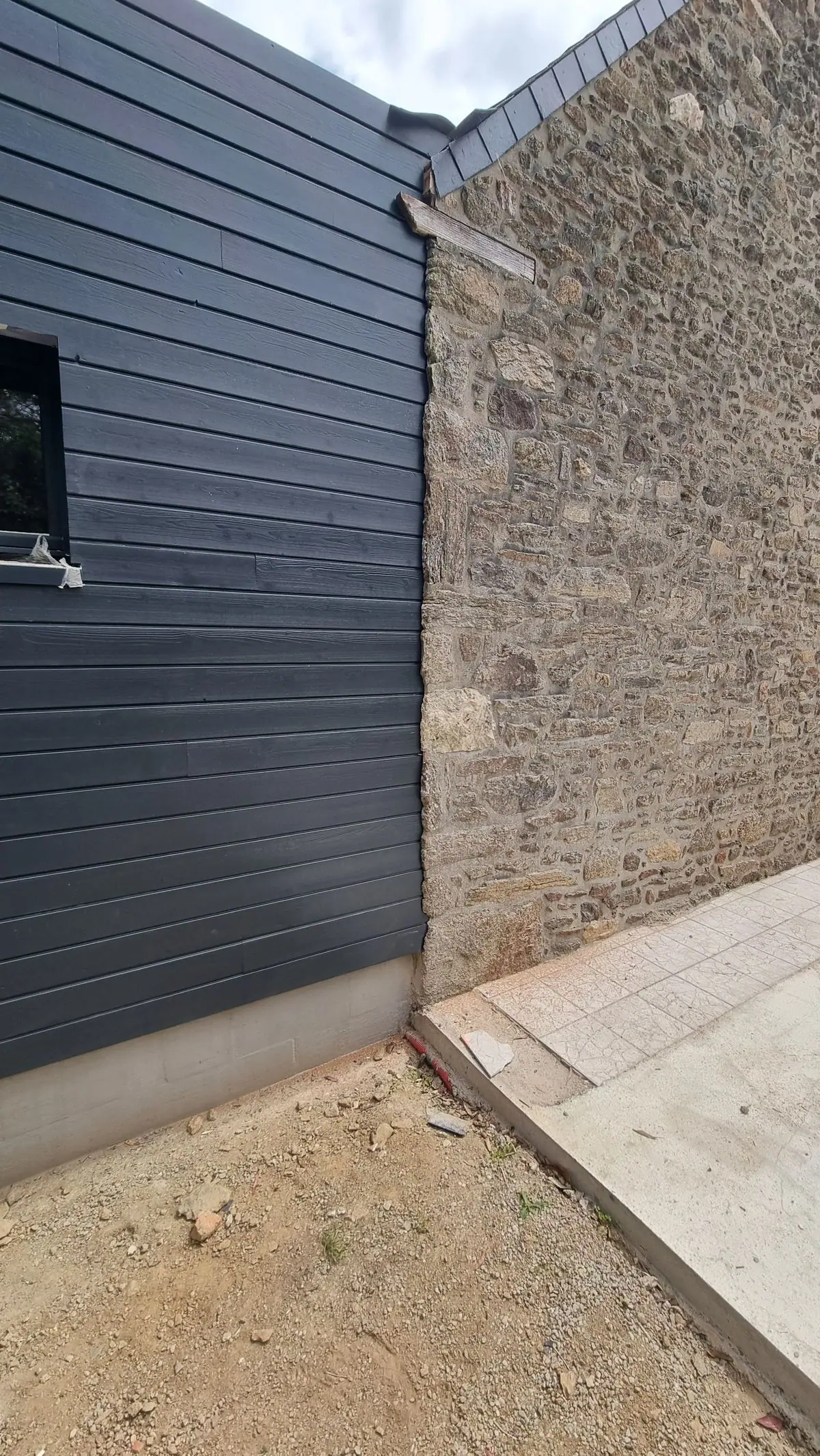 Extension d’une longère — photo du chantier 27