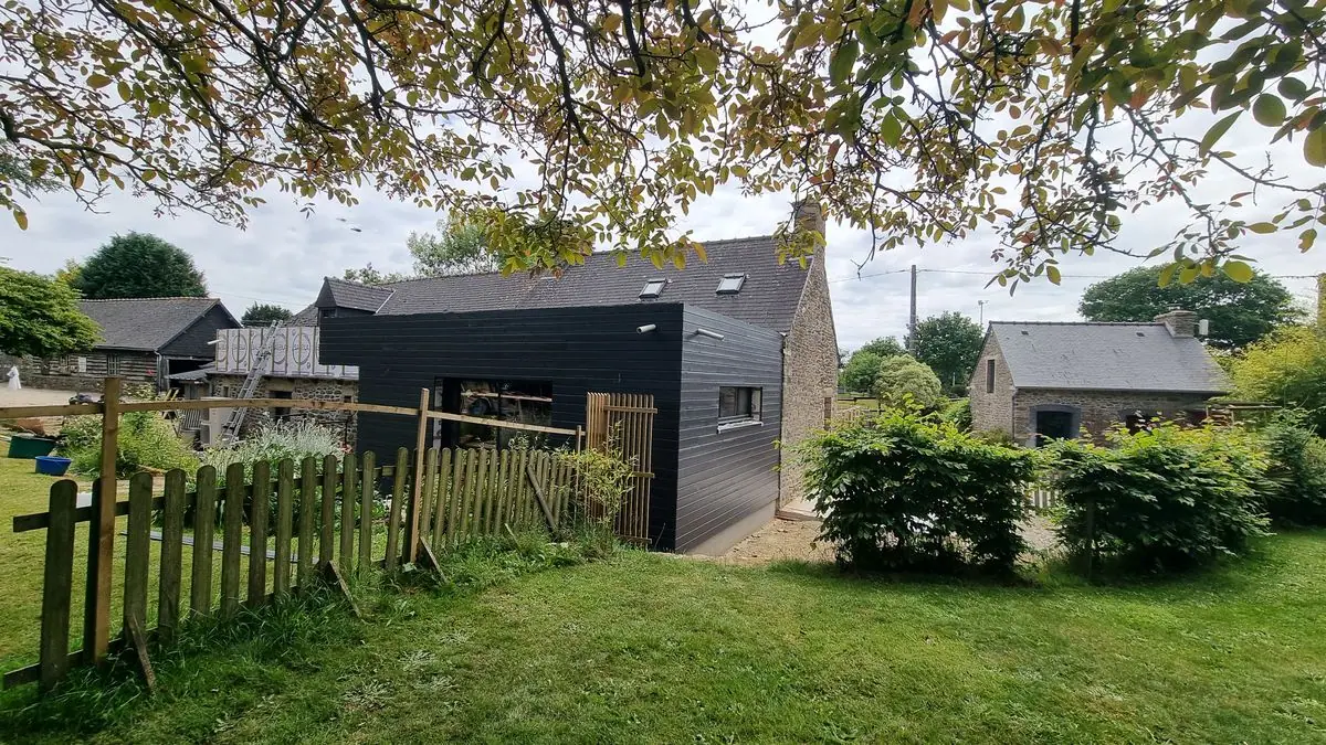 Extension d’une longère — photo du chantier 28