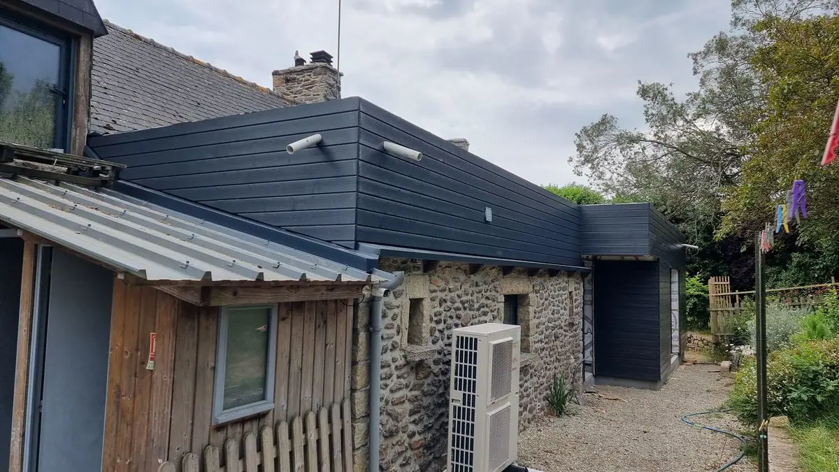 Extension d’une longère — photo du chantier 29