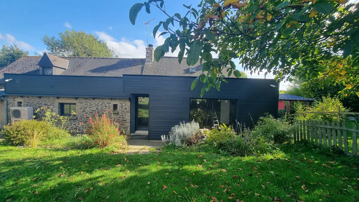 Extension d’une longère — photo du chantier 37
